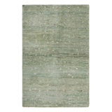 Rug & Kilim's Modern Textural Rug In Sage And Ivory Geometric Pattern