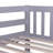 Rubber Wood Bunk Bed With 2 Drawers, Convertible Into 2  Beds,  Bunk Bed With Ladder And Safety Guardrails ,-1908380273-1908380272