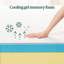 Matelas moyen Zinus Green Tea Cool Mate 8 po-88044989