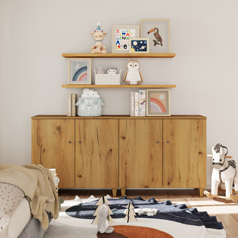 Commode 70,7 po, Brun