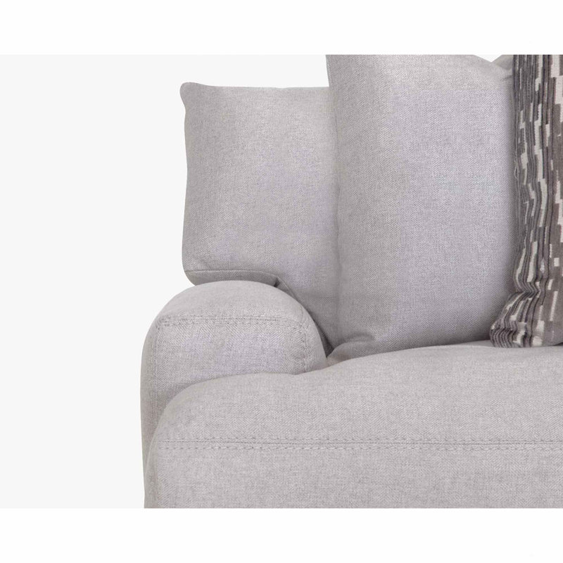 Avianne Upholstered 87'' Sofa, Linen 100% Polyester, Linen