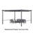 Aoodor Pergola Replacement Canopy-114884130-114884132