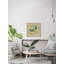 Fleurs et papillon - reproduction de cadre photo-91733362
