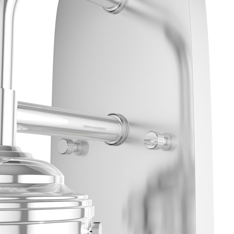 Starklake 1 - Light Dimmable Armed Sconce, Chrome