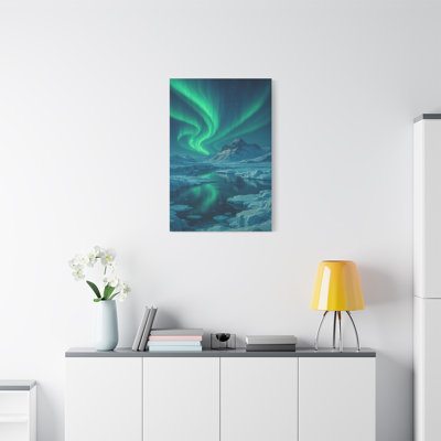 Apel Single Picture Frame Print on Canvas