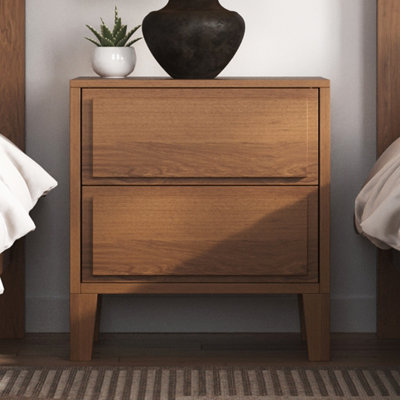 Table de chevet en bois massif Knighten