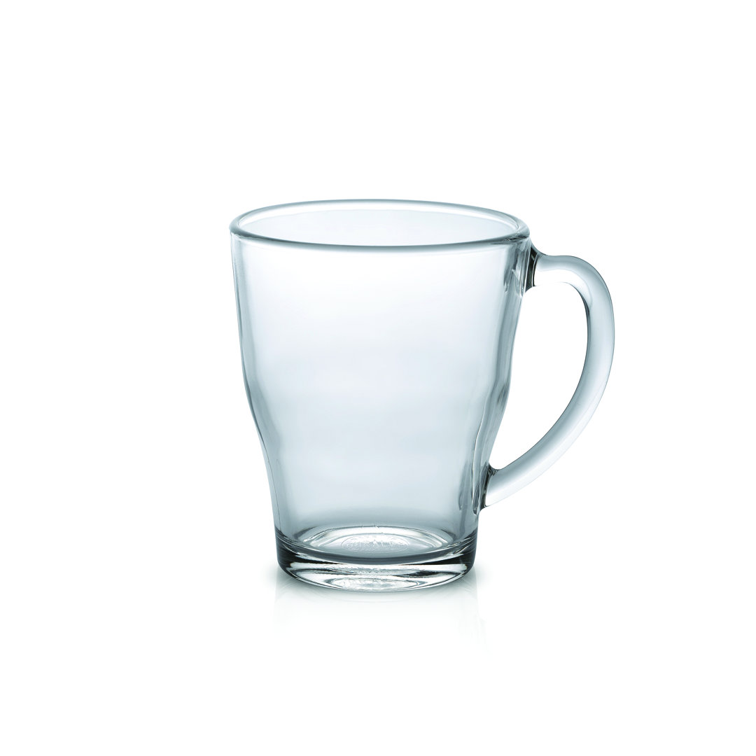 Tempered Glass Coffee Mug (Set of 6) Duralex