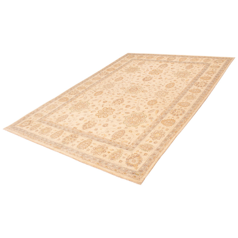 Tapis ivoire unique 9 pi 11 po x 14 pi 2 po Chobi