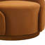 Fauteuil demi-tonneau pivotant rembourré Aunna-1325850113