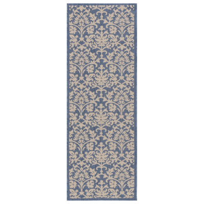 Davonia Performance Floral / Flower Indoor/Outdoor Area Rug