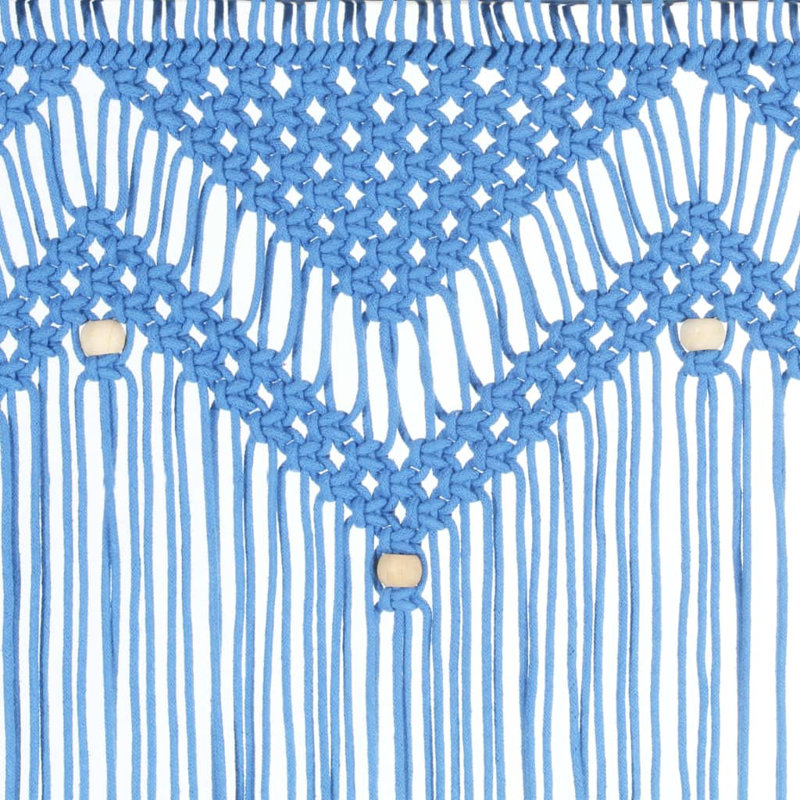 Larrison Sheer Curtain Single Panel, Blue