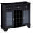 36.5'' Solid Wood Mini Bar