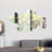 Abstract Non-Wall Damaging Wall Decal