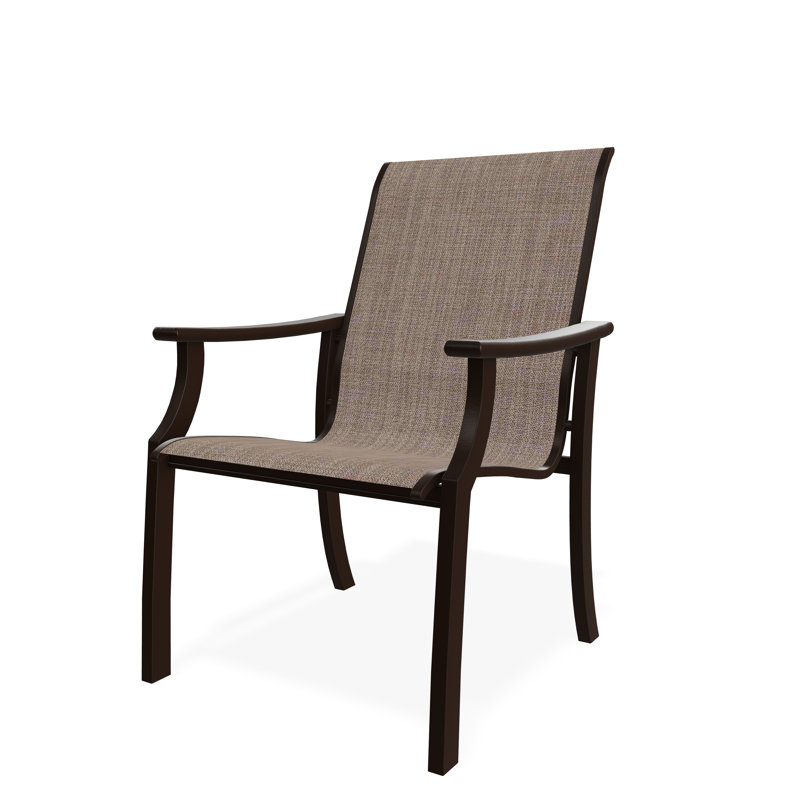 Chaise avec accoudoirs en polymère St. Catherine, Kona, Fenouil Augustine Sunbrella®