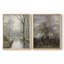 «Vintage Landscape XIX», estampe numérique encadrée - ensemble de 2-170369071-170369077