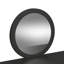 Helmetta Dressing Table And Mirror In Black With Grain-763785321
