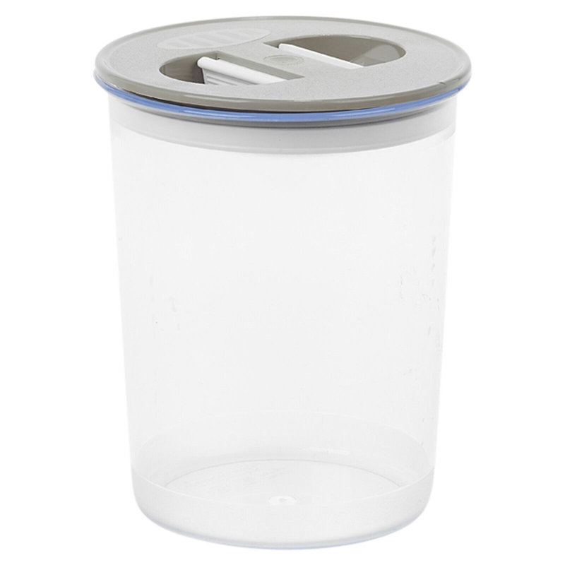 Plastic Canister - Set of 4, Taupe