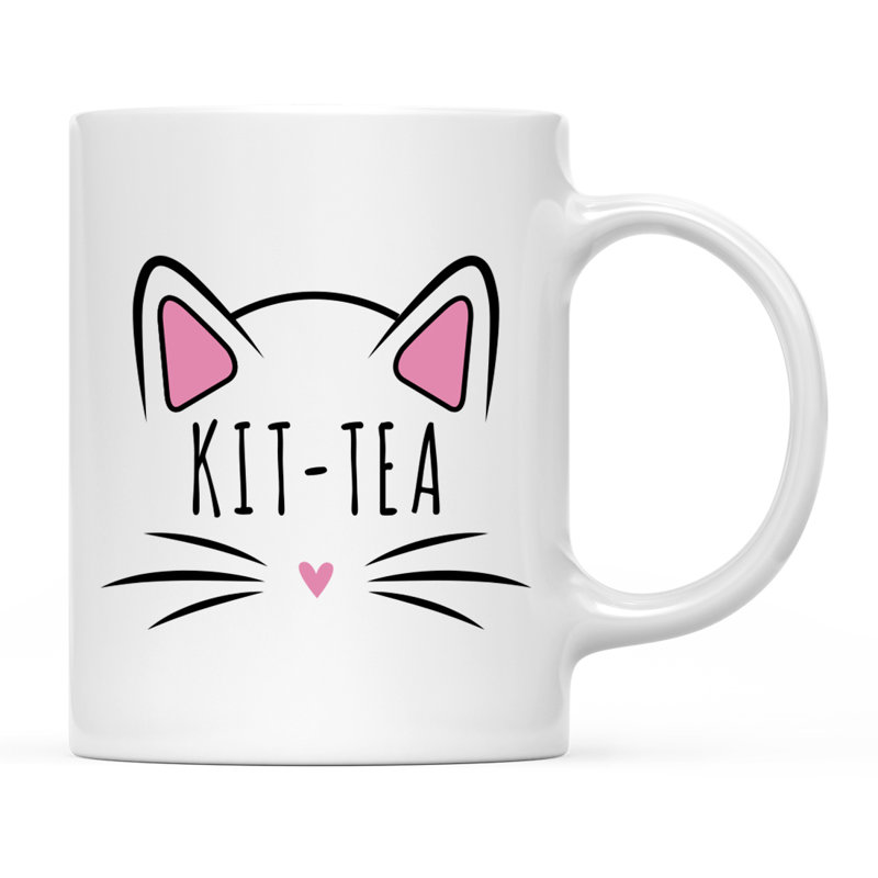 Tasse à café «Funny Cat Lover Naps», « Kit-Tea» - Chaton