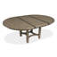 Table de salle à manger extensible ronde 54 po