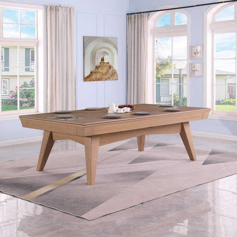 Table de billard Modulite HomeSaison, Bois flottant, 7', Bleu royal résistant à l'eau