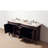Shamikka Double Bathroom Vanity with Granite Top