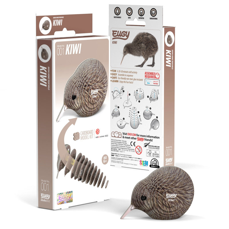 Casse-tête EUGY Kiwi 3D