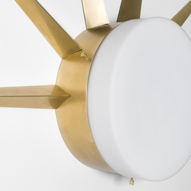 1 - Light LED Flush Mounted Sconce