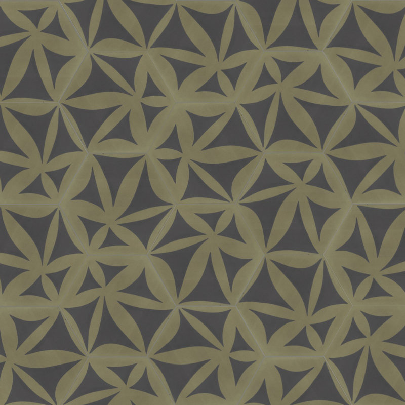 Hosta 8" x 9" Cement Patterned/Concrete Look Wall & Floor Tile, Amazon