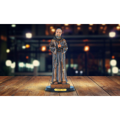 Figurine sacrée 12 "H Padre Pio