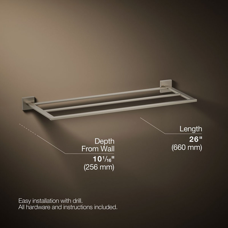 Square Hotelier, Vibrant Brushed Nickel