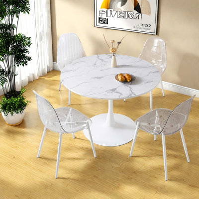 Modern Dining Table Sets(must Include Both Table And Chair), Mdf Kitchen