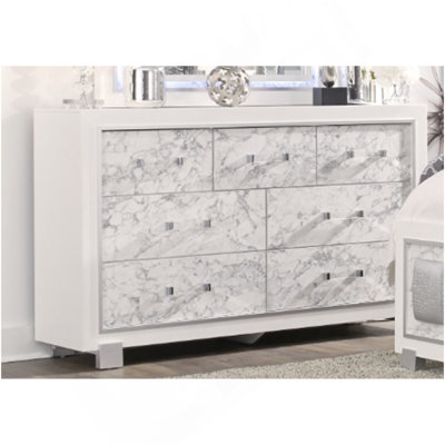 DRESSER SKYE MARBLE WHITE