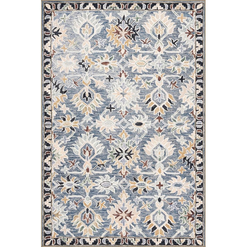 White Themed Floral Patterned Decorative And Woven Based Washable Carpet, Runner 2'6" x 9'11"