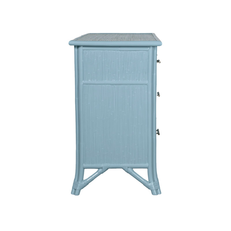 Bermuda 6 - Drawer Dresser, Pool Blue