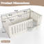 Lit simple en bois massif avec porte pour enfants Haven, lit Montessori-131140095