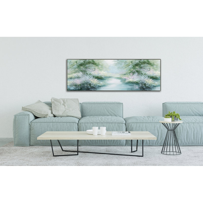 Art mural sur toile Verdant Passage