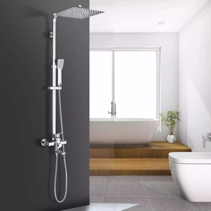 Complete Shower System with Rough in-Valve