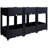 Planter Raised Beds - Elevated Planter Garden Box With Drainage Plug Raised Garden Beds For Vegetable/Flower/Herb Outdoor Standing Planter Beds Gardening Kit