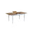 Kinsler Rubberwood Solid Wood Dining Table