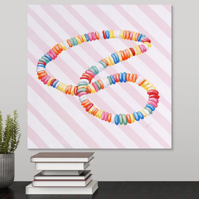 " Candy Shop IV " by Sydney Edmunds Watercolor and Acrylic Painting