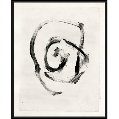 Mid-Century Homage - Peinture encadrée sur papier