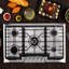 36.02" Gas Cooktop with 5 Burners