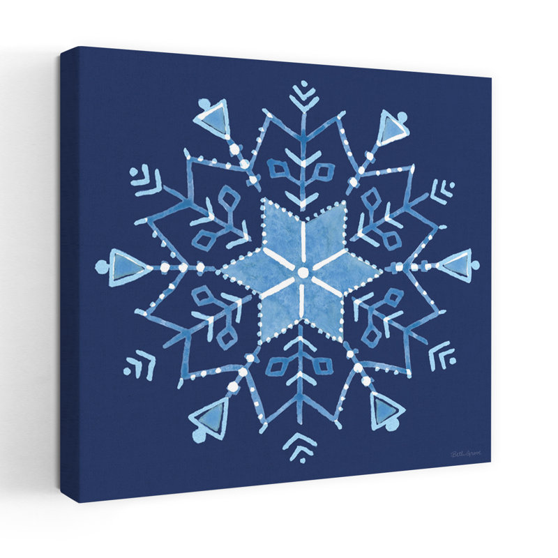 Art contemporain d'hiver Winter Sparkle VII, H 24 po x l 24 po
