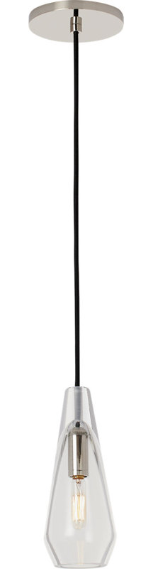 Lustra 1 - Light Pendant, Polished Nickel, No