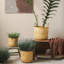 Panier de rangement en bambou tissé-611854604