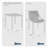 4-Person Outdoor Square Dining Set-1143199277