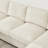Comfy Upholstered With Ottomans, Corduroy Fabric, Deep Seat Comfortable For Living Room, Apartment, Workspace, 4 & 2, Beige Movable Sectional Couch, Upholstery, Relaxing Office,-759025012