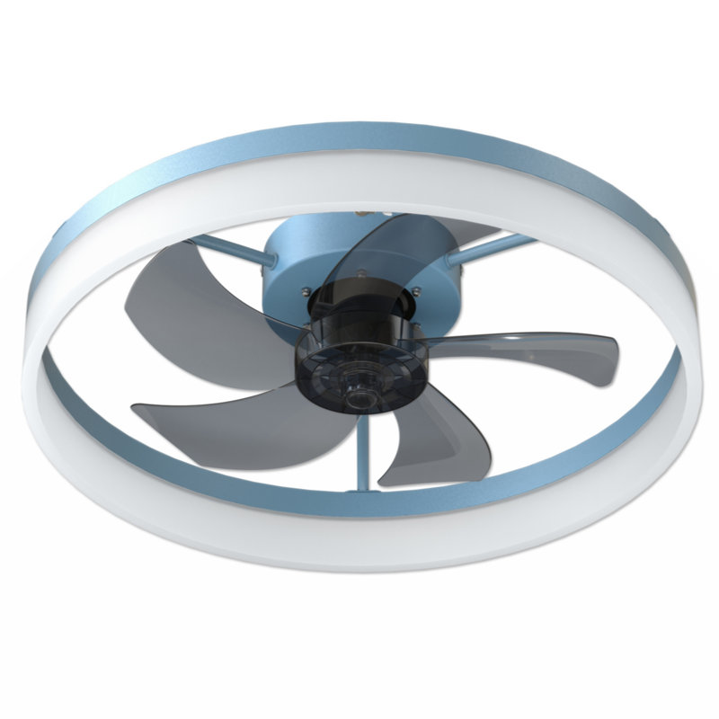 Ventilateurs de plafond à intensité variable avec lumières Installation à DEL à intensité variable de ventilateurs de plafond minces et modernes