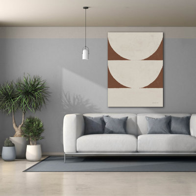 «Elegant Balance 1 Walnut Brown» par Danhui Nai, art mural sur toile