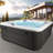 Scenic 6-Person 69-Jet 120-Port Lounger 4-Pump Spa w/Triple Water Columns by Aqualife by Strong Spas
